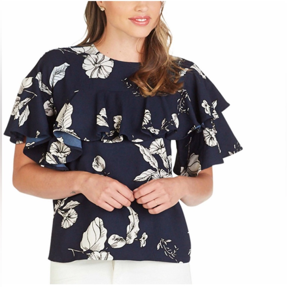 Mudpie Flounce Top